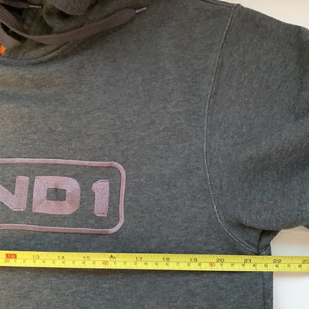 And1 Embroidered Hoodie Sweatshirt Size M